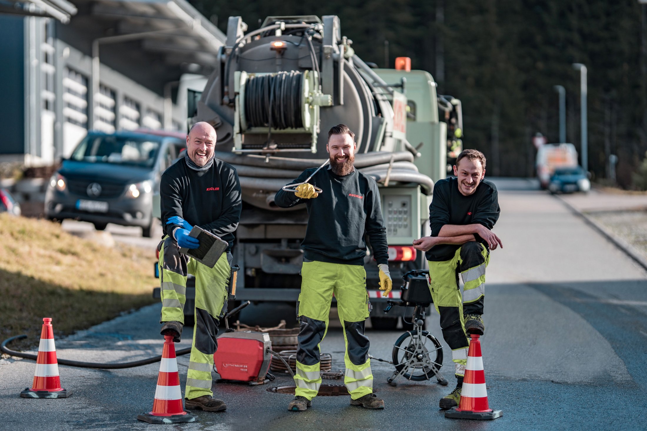 Klärschlammentwässerung - Leistungen